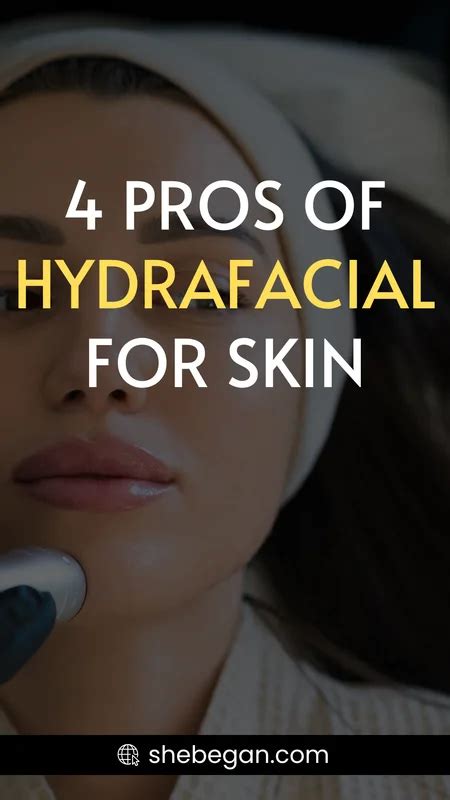 hydrafacial pros and cons.